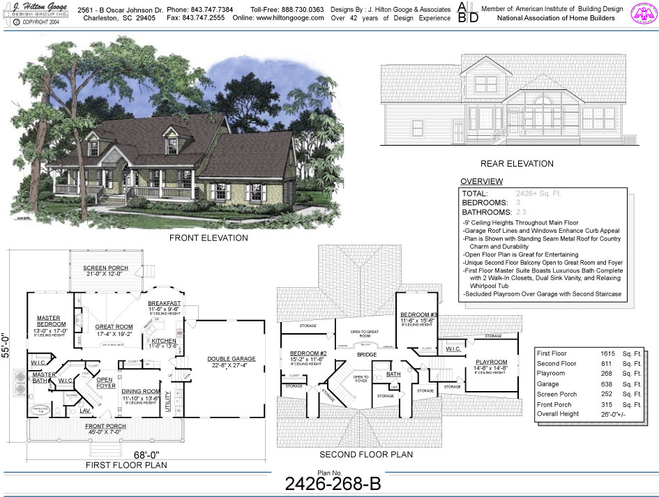 J. Hilton Googe Design Group, Inc. : Stock Plan #2426-268-B